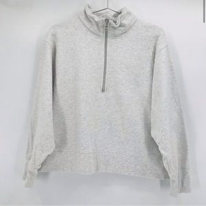 AYR The Zip Fleece Pullover Sweatshirt